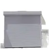 Puertas Rápidas de PVC, Persianas Enrollables a Prueba de Polvo, Viento e Insectos, Puertas Apilables para Talleres de Fábrica, Juego Completo de Persianas Enrollables para Protección Ambiental Industrial