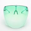 Gafas Transparentes de Cara Completa Transfronterizas Máscara Protectora A Prueba de Salpicaduras Máscara Espacial Espejo Espacial Antivaho Colorido