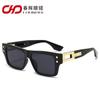 2026 Nuevas Gafas de Sol Transfronterizas Europeas y Americanas para Hombre, Montura Cuadrada Personalizada Decorativa Gafas de Sol de Venta Caliente al por Mayor
