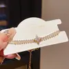 Pulseira Ajustável Flor de Zircônia Corrente Luz de Luxo Francesa Exquisite Moda Temperamento Retro Nicho Joias de Alto Padrão