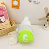 Nueva Bolsa de Pecho para Niños 2026 con Letras de Dibujos Animados, Elegante Monedero Mochila para Niños y Niñas, Bolso Cruzado de Hombro Único para Bebés para Exteriores