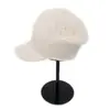 Nueva Gorra de Pico Tejida para Otoño e Invierno, Cálido Sombrero de Lana con Pelo de Conejo para Mujer, Sombrero de Lana con Lentejuelas, Moderno y Versátil, Hace que la Cara Parezca Más Pequeña