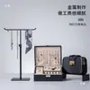 Lenço de seda bolsa de lenço suporte de exibição em T suporte de exibição de joias para colar aço inoxidável loja de roupas armazenamento de gravata chapéu