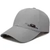 Chapéu Estilo Coreano Masculino de Secagem Rápida para Esportes ao Ar Livre Boné de Baseball Aba Respirável de Verão Proteção Solar Chapéu de Pesca Chapéu de Rede