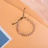 Pulsera de Cristal Sencillo Amazon Estilo Bohemio Joyería de Playa Pulsera Tejida de 12 Colores Fábrica