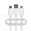 Abrazadera de cable receptor de alambre directa de fábrica adecuada para coche Oficina en casa escritorio autoadhesiva Enrollador
