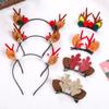 Decoraciones navideñas Horquilla de Papá Noel accesorios para el cabello de princesa para niños horquilla navideña pequeño regalo