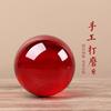 Vidro da sorte contas pressão cilindro Jubao pequenos ornamentos contas vermelhas bola de vidro esfera de cristal artificial copper cilindro acessórios jogar