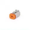 Conector Impermeable de 4 Pines Serie Dechi Dt Conectores Automotrices Domésticos Clavijas Macho y Hembra Dt06-4S/Dt04-4