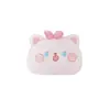 Almohada de felpa para reposacabezas de coche de dibujos animados, oso conejo, almohada para coche, almohada lumbar, almohada lumbar universal para coche para las cuatro estaciones