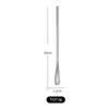 Cuchara para remover de Acero Inoxidable 304 Cuchara para café Cuchara Dorada Estilo Japonés Tenedor de Postre Tenedor Cuchara Metálica para Condimentos Mango Largo Cuchara para Miel