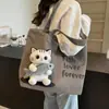 Bolsa de Lona Grande de Capacidad Casual para Mujer 2026 Nuevo Estilo de Moda Bolso de Mano para Salir Bolsa de Compras Bolso de Hombro para Viajes Diarios
