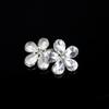 Botones Exquisitos, Estilo Pequeño y Fragante, Botones con Base, Botones de Diamante para Ropa Exterior, Botones Cosidos a Mano para Abrigo, Botones para Camisa, Nicho de Alta Gama para Mujer