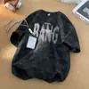 Camiseta de Manga Corta Tie-Dye para Hombre Nueva de Verano Estilo Americano Solona Juvenil Moderna Casual Versátil Top Deportivo