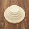 Base Redonda Personalizada Piezas de Madera Maciza Accesorios Hechos a Mano para Bricolaje Se Pueden Pintar Manualidades de Madera Posavasos de Escritorio Almohadillas Aislantes