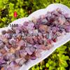 Adornos de Cristal de Titanio Púrpura Natural Grava de Cristal Fragmentos Super Seven Tienda Decoración de Piedra para Paisaje de Acuario Enseñanza Divulgación Científica Bateo de Mineral