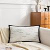 Chenilla Jacquard Francés Vintage Cojín Almohada para Ventana de Bahía Sofá Sala de Estar Lujo Ligero de Alta Gama Cojín Almohada Funda de Almohada
