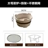 Estufa de Carbón para Preparar Té, Rejilla Redonda para Estufa, Base de Estufa, Puente para Estufa, Ventana de Estufa de Carbón, Accesorios para Estufa