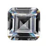 Zircônia Branca 3A Pedra Solta Atacado Artificial Cz Pedra Brilhante Fundo Pontiagudo Transparente Redonda Quadrada Contas Redondas Diamante Pedra Solta Manicure