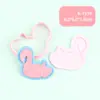 Serie de Animales de Alivio Moldes para Estampar y Cortar Galletas DIY con Diseño de Prensa 3D Realista, Imprescindible para Hornear
