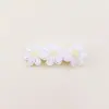 Accesorios para el Cabello de Encaje Bordado con Perlas Estilo Princesa, Pinzas para el Cabello de Moño para Niños, Temporada de Bodas, Pinzas para el Cabello de Bautizo