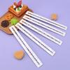 Set de Moldes para Galletas Origin Supply Plástico Artificial Set para Hornear 5 Piezas Número Ruso Letra Molde para Pastel
