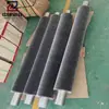 Fabricante de rolos de escova de aço inoxidável, rolos de escova de arame banhados a cobre para polimento e lustro Rolo de escova de aço para polimento Rolo de escova para polimento