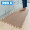 Alfombrilla de Cocina de Lino Estilo Japonés Barro de Diatomeas Alfombra Antideslizante Absorbente Engrosada Resistente a la Suciedad Alfombrilla de Goma Alfombrilla de Chenilla