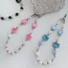 Cadena para teléfono móvil de diamante flash KT colgante de cámara ccd goo este colgante para bolso hecho a mano con cuentas corazón de niña alta calidad