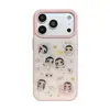Funda para Teléfono con Ilustración de Niña Ángel para Apple 17 Pro Max, iPhone 18, Funda de Resina de Dibujos Animados, Estilo Coreano, Compatible con iPhone 13 y 16, y Huawei