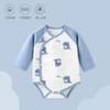 Ropa para Bebé Recién Nacido, Camiseta Interior Triangular con Capucha de Algodón Puro sin Huesos para Todas las Estaciones, Ropa de Otoño, Ropa de Bebé