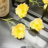 Flores Artificiales Personalizadas de 3 Cabezas Modelo de Amapola de Alta Calidad Decoración Suave para Habitación Decoración de Boda para el Hogar Flor Falsa Decoración de Arreglo de Piso