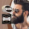 Cuidado Masculino East Moon Bálsamo Cera para Barba Hidratante, Nutritivo, Suavizante, Limpiador, Aportador de Brillo y Luminosidad Cuidado de Barba