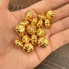 Ouro Areia Pequeno Lingote Sólido Realista Mini Liga Brilhante Pequeno Lingote Ornamento Estilo Chinês Presente Lingote Ouro Areia