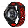 Compatible con Samsung Galaxy Watch6 5, hebilla inversa, correa bicolor, correa de silicona Nike clásica.