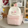 Nueva mochila ins nicho hombres y mujeres estudiantes universitarios estudiantes de secundaria bolsas mochila ligera gran capacidad mochila para exteriores