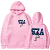 Tamanho Europeu Transfronteiriço Tendência Novo Rapper Sza Estampado Moletom com Capuz Masculino