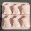 Molde de silicona de la serie Pascua para decoración de pasteles de chocolate y dulces, herramientas para hornear