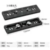 Placa de Liberación Rápida Universal para Gimbal Aleación de Aluminio Cámara Mirrorless Dslr Base de Trípode Placa de Liberación Rápida Extendida Estándar Arca