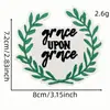 Pegatinas de Tela Bordadas en Inglés de Dibujos Animados con Graffiti de Colores Parches Decorativos Accesorios para Ropa Listos para Usar Sellos Bordados Estilo para Planchar