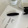 Pinza para el Cabello de Tela con Puntos Estilo Coreano, Pinza Versátil para Flequillo de Uso Diario, Pasador Nuevo con Acabado de Alta Gama, Elegante Pinza de Pato
