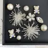 Zapatos de Ballet con Agujeros DIY Hebilla Desmontable Fuego Artificial Oso Pequeño Hebilla de Flor Accesorios Sensación de Alta Gama Accesorios Recomendados de Xiaohongshu