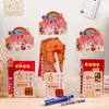 Conjunto de Papelaria Capivara Jardim de Infância Alunos do Ensino Fundamental Presentes de Volta às Aulas Atacado Lembrancinhas de Aniversário Infantil Recompensas