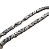 Nuevo Estilo Yuhong Patrón de Paz Collar Incrustado de Diamantes, Cadena Gruesa Estilo Turco Personalizada y de Moda, Cadena Punk Retro para Hombre