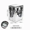 Bolsa de Compras con Ruedas Haoken Más Vendida Transfronteriza Carrito Manual para Compras de Supermercado Carrito Plegable para Exteriores