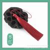 10cm borla de cuerda cerrada borla poliéster hilo fino material suave resistente a las arrugas marcapáginas abanico Correa corta venta al por mayor