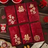 2026 Estilo Nuevo Sobres Rojos de Boda Sobres de Regalo Sobres Rojos Creativos para Boda Grandes Medianos Pequeños Sobres Rojos Personajes de Boda Sobres Rojos Mil Yuanes