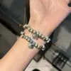 Nuevo Pulsera Tejida de Cerámica con Cuentas Mariposa de Ensueño Yunyao Estilo Chino Pulsera Tejida Vintage Tendencia Nacional Estilo Étnico Accesorio de Mano Popular