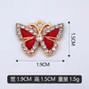 DIY Exclusivo Combinação Versátil Pulseira Colar com Pingente Borboleta Cravejado de Diamantes Acessórios de Joias Venda Direta da Fábrica Transfronteiriça