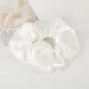 Goma para el Cabello tipo Almohada con Relleno de Algodón, Goma de Seda Satinada para Dormir, Goma para Moño, Accesorio para el Cabello